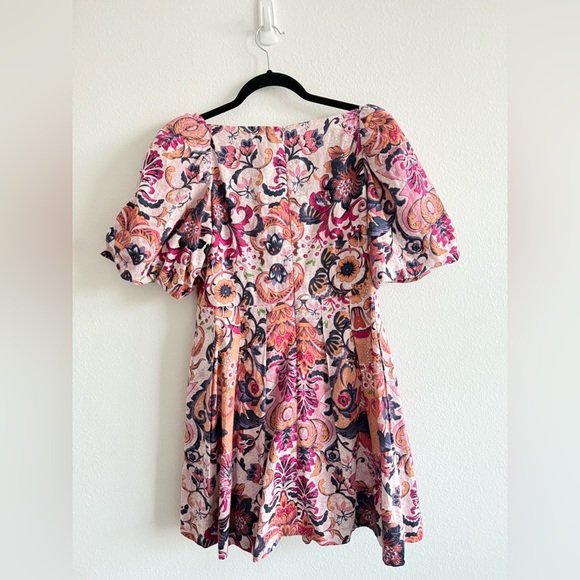 House of Harlow Puff Sleeve Cut Out Mini Dress - Picture 6 of 6